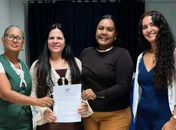 Barra de Santo Antônio reforça compromisso no combate à violência contra a mulher em agenda com o MPAL