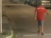 Vídeo: Confusão entre torcedores rivais acaba com tiros e agressões em bar na Cruz das Almas