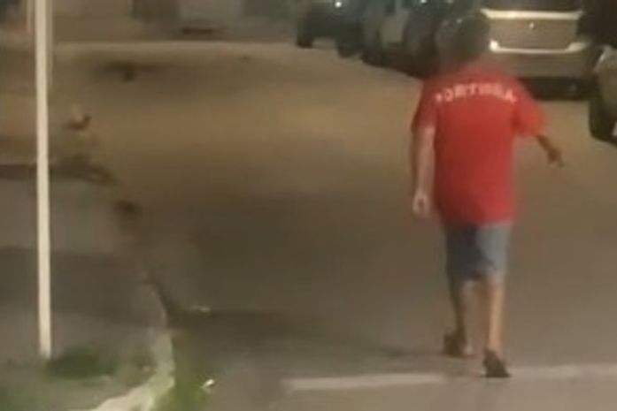 Vídeo: Confusão entre torcedores rivais acaba com tiros e agressões em bar na Cruz das Almas