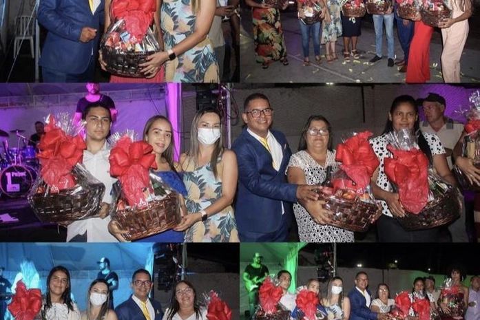 Evento foi marcante durante uma noite de muita confraternização e clima natalino