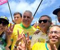 Alfredo Gaspar e Rogério Marinho mostram força do Nordeste em campanha de Flávio Bolsonaro no RN
