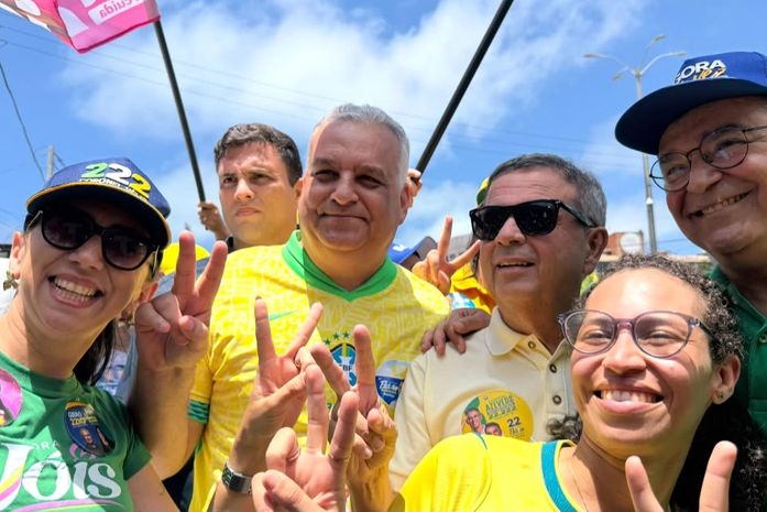 Alfredo Gaspar e Rogério Marinho mostram força do Nordeste em campanha de Flávio Bolsonaro no RN