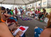 Comunidade da parte alta da capital participa de ação em combate ao racismo