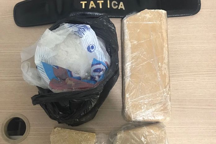 Material apreendido em Rio Largo