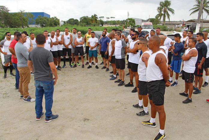 Cerca de 60 agentes participaram dos Testes de Aptidão Física, etapa da seleção que definiu os 30 servidores que irão participar do curso de formação