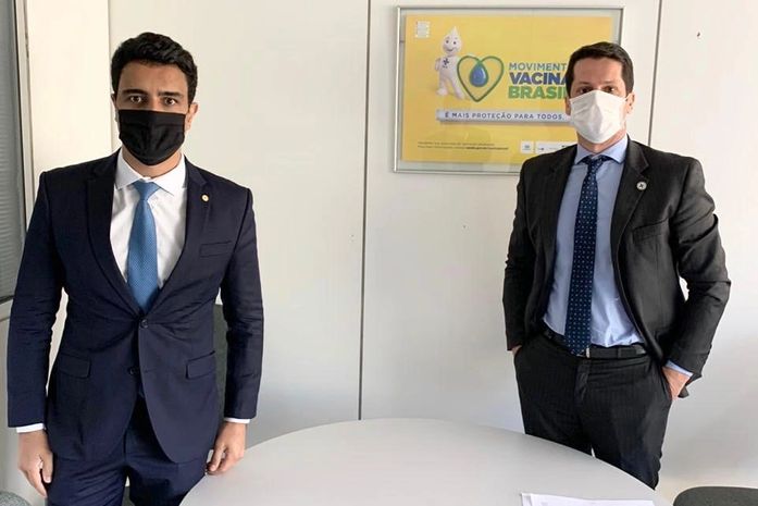 JHC em reunião no Ministéio da Saúde