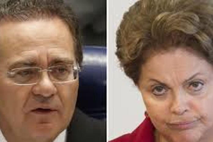 Renan sem mêdo de cara feia da Dilma