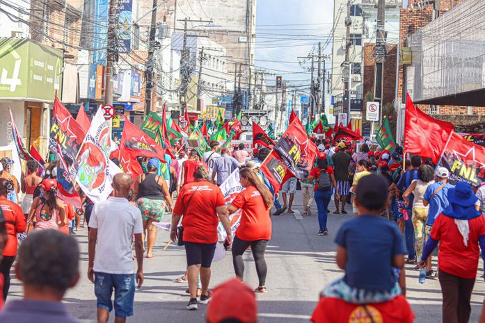 Movimentos de luta pela terra de Alagoas devem marchar cerca de 40 km, na segunda, até chegar em Maceió