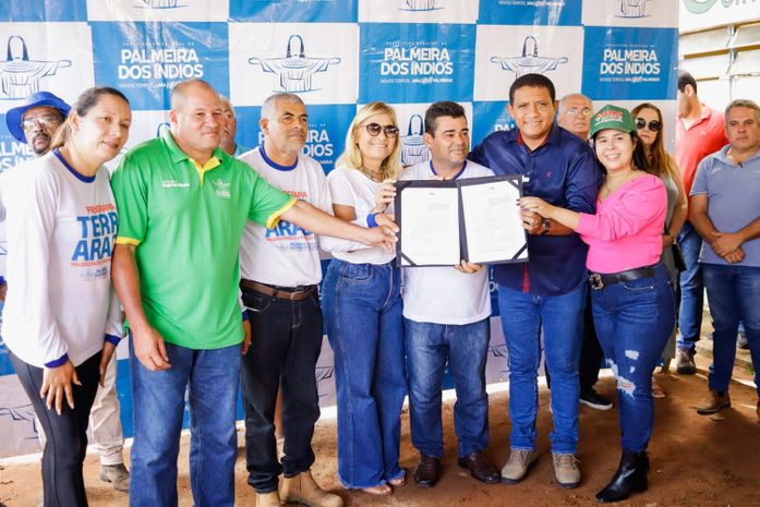 Prefeitura lança programas Terra Arada 2022 e Planta Palmeira