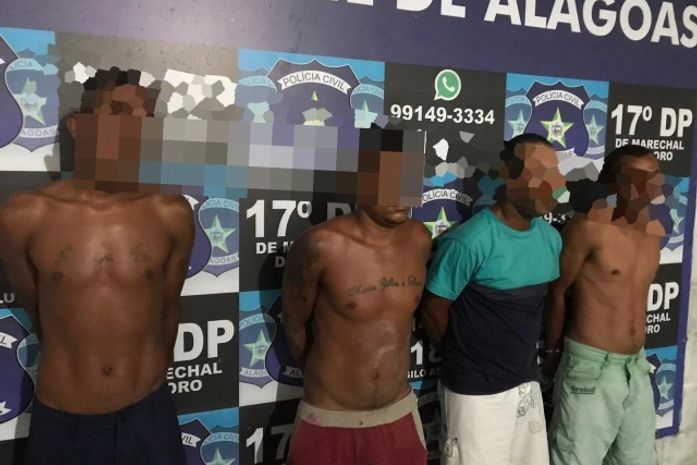 Operação prende acusados de tentativa de homicídio em Marechal Deodoro