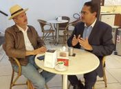 Aldo Rebelo e Francisco Tenório num encontro especial em São Paulo
