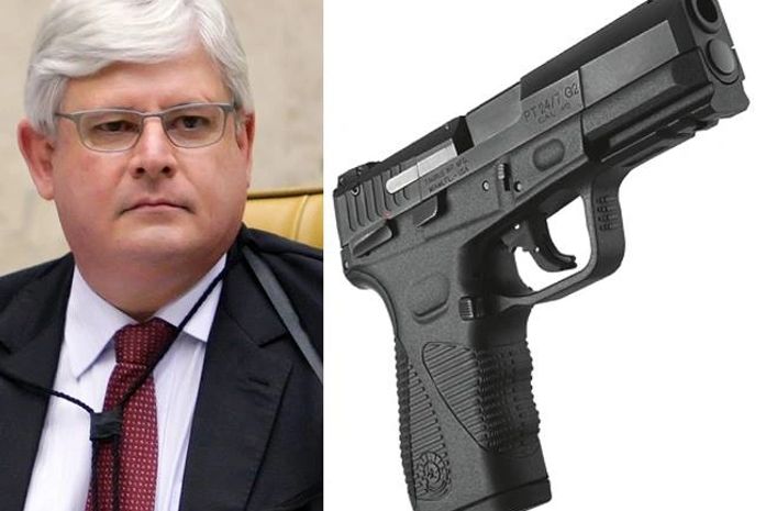 Rodrigo Janot: Uma pistola ao lado da cama e o desarmamento dos outros