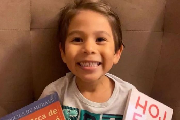 Brasileiro de 5 anos entra para lista das pessoas mais inteligentes do mundo