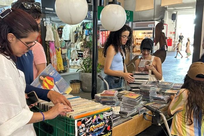 Feira de Discos transforma o Mercado das Artes 31 em ponto de encontro para amantes da música