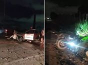 Motorista com sinais de embriaguez fica ferido em colisão entre veículos na BR-316