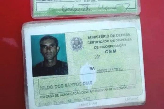 Nildo dos Santos faleceu no local (Foto: Aquiacontece)