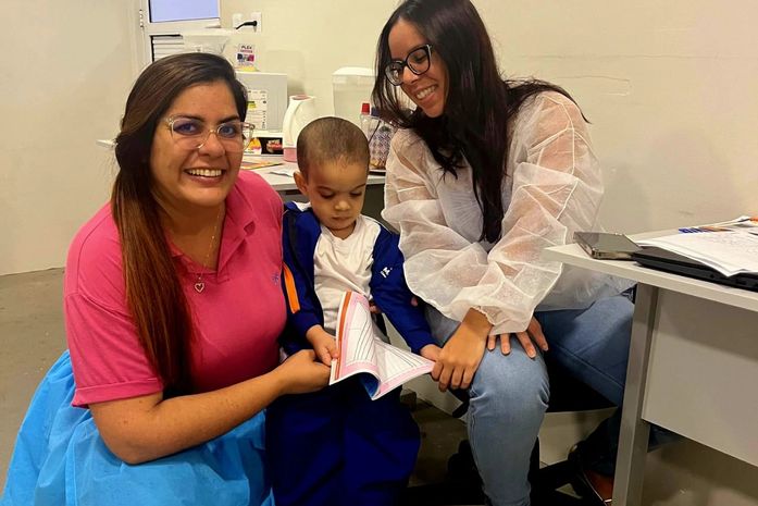 Alunos do Gigantinhos da Educação têm calendário vacinal atualizado de forma personalizada