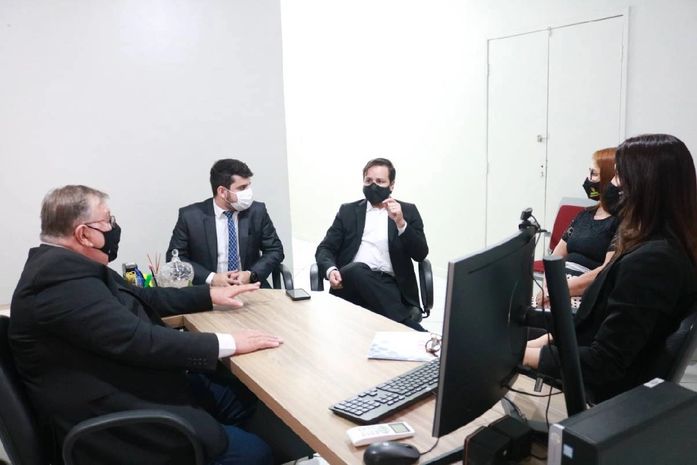 OAB Alagoas realiza visita de cortesia ao superintendente do Instituto de Identificação