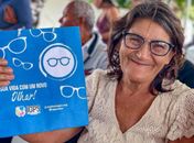 IGPS em parceria com prefeitura de Girau entrega óculos através da ação Sua Vida com um Novo Olhar