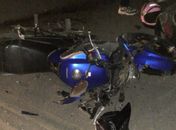 Colisão entre as duas motos aconteceu em trecho da AL-115, em Arapiraca