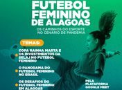 Fórum virtual irá discutir o futebol feminino em Alagoas e no Brasil