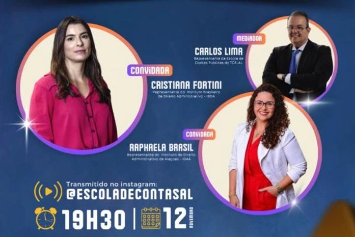 Escola de Contas do TCE/AL promove novo episódio do Conecta Contas sobre sanções em contratos públicos