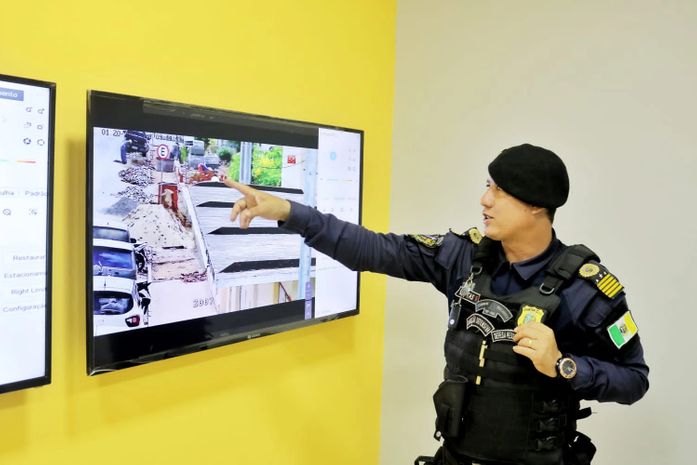 Guarda Municipal de Palmeira realiza treinamento para videomonitoramento