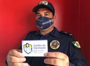 Secretaria de Saúde Traipu vacina agentes da guarda municipal