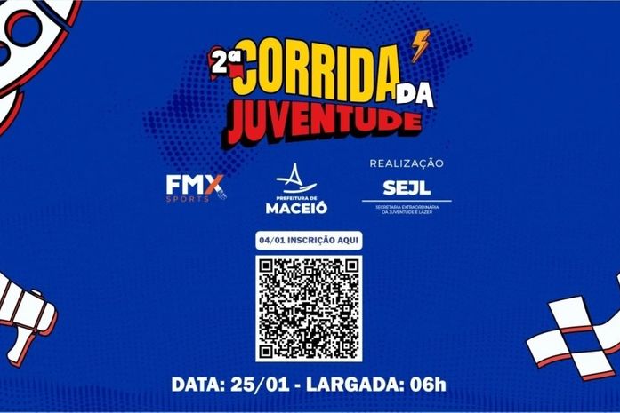 Prefeitura de Maceió realiza 2ª Corrida da Juventude no dia 25 de janeiro