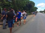 Mulher morre e quatro ficam feridos em acidente em Taquarana