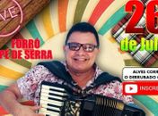 Alves Correia realiza live neste domingo (26) e deve repetir o sucesso da anterior