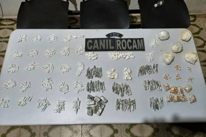 Mulher é presa com mais de meio quilo de drogas na zona rural de Arapiraca
