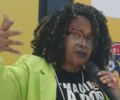 Bem feito pra gente que subiu no palanque da campanha de Paulo Dantas, para governador.-disse a professora
