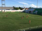 Treino da equipe do Coruripe