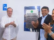Presidente da Câmara de Vereadores, Sérgio do Sindicato prestigia a inauguração do Posto Avançado da PF em Arapiraca