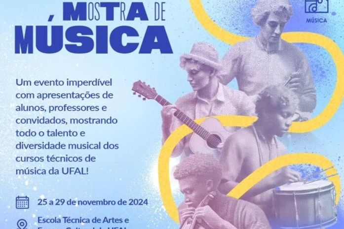 Evento de música que estimula a criação artística e mescla teoria e prática dos estudantes da ETA