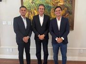 Marcelo Beltrão almoça com o ministro da Educação, Camilo Santana, e o convida a conhecer Coruripe: “A melhor educação do Brasil”
