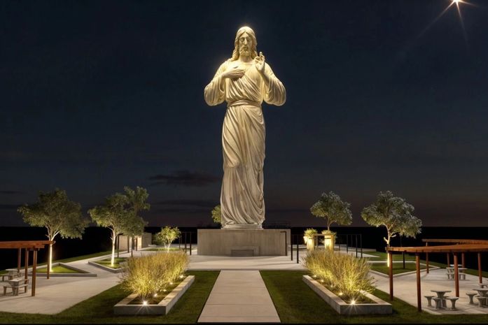 Prefeitura de Anadia inicia obras de construção do novo Mirante do Cristo Misericordioso