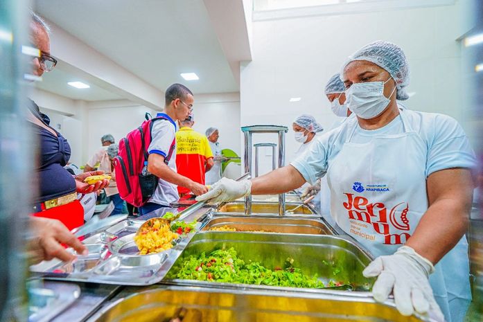 Restaurante Popular Jerimum em Arapiraca, reabre após recesso para manutenção com almoço a R$4,00