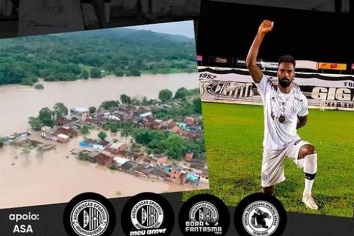 Torcedores e diretores do ASA fazem campanha para ajudar volante Dinda