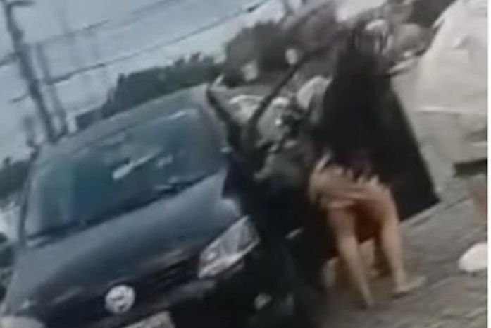 Vítima foi agredida em um posto de combustível