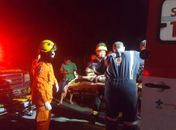 Colisão de ônibus em árvore deixa três pessoas mortas na AL 220 em Campo Alegre