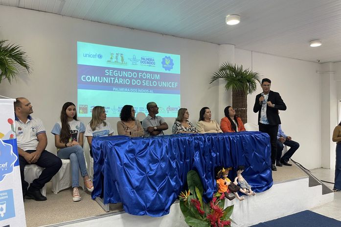 Prefeitura de Palmeira dos Índios Realiza 2º Fórum Comunitário Municipal do Selo UNICEF
