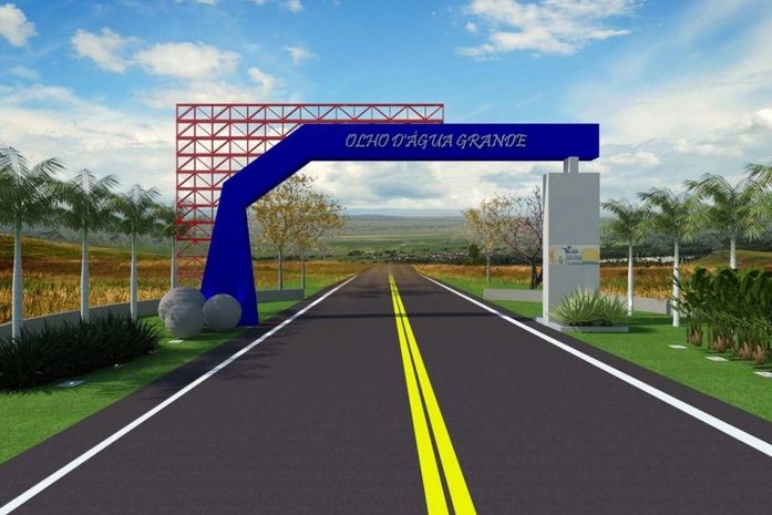 Prefeito Zé Adelson assina ordem de serviço para início da construção dos portais de acesso à Olho D´água Grande