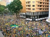 Protesto em Curitiba