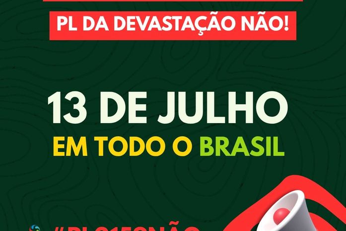 Alagoas realiza Ato Unificado contra o PL da Devastação na Orla da Ponta Verde