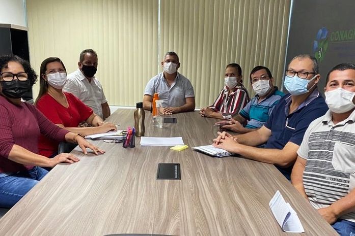 Na sede do Conagreste, Prefeitura de Feira Grande realiza reunião de planejamento