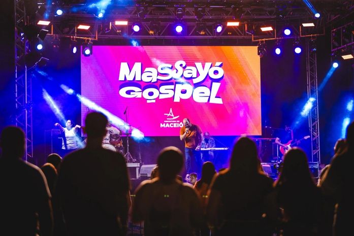 Primeira noite do Massayó Gospel leva grande público ao bairro de Jaraguá; veja a programação