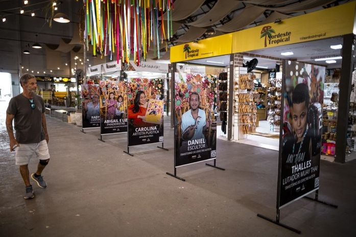 Exposição mostra importância da representação de pessoas com deficiência na arte e esporte