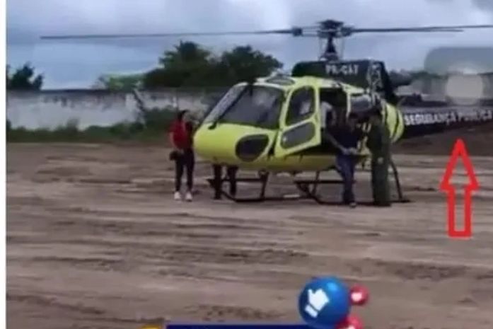 Justiça Eleitoral cobra explicações do Governo e de candidatos por uso de helicóptero da SSP em evento eleitoral